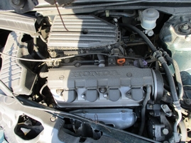 2002 HONDA CIVIC DX GREEN 2DR 1.7L AT A16504